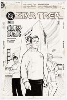 Jason Palmer Star Trek #74 Cover Captain Kirk Original Art (DC, 1995).... | Heritage