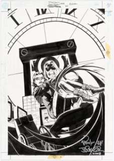 Roger Robinson and James Pascoe Azrael #54 Cover Original Art (DC, 1999).... | Heritage