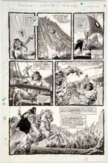 Sal Buscema And Tony Dezuniga | Marvel Preview #19 Story Page 8 Kull Original Art (Marvel, 1979). | Heritage