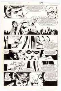 Bob Hall And John Beatty | Squadron Supreme #1 Story Page 40 Original Art (Marvel, 1985). | Heritage