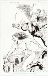 Gary Frank And Jon Sibal | Wonder Woman Annual Double-Splash Pages 31 and 32 Original Art Group of 2 (DC, 2007). | Heritage