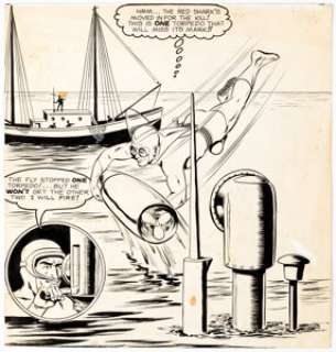 John Rosenberger | The Fly #28 Cover Original Art (Archie Comics, 1963). | Heritage