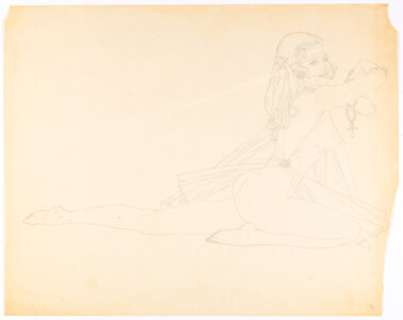 Alberto Vargas - Pin-Up Preliminary Drawing Original Art (c. 1940s-1950s).... | Heritage