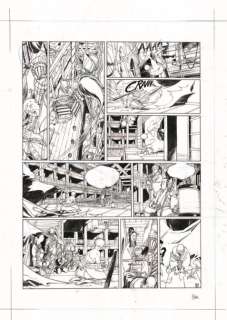 Hub. Planche originale Okko | BDEnchères