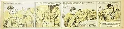 32: Flanders, Charles, comic strip, X9 secret agent and | Hess Fine Auctions
