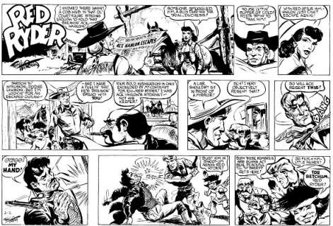 94: Fred Harman Red Ryder Sunday 2/12/49