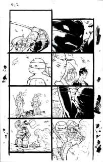 Sophie Campbell - Teenage Mutant Ninja Turtles #32 Pg.16 - Sparing the Enemy Issue 32 Page 16