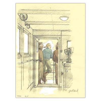André Juillard | Blake et Mortimer - Les sarcophages du 6ème continent | Achetez de l’Art