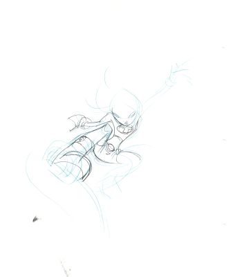 Dave Bullock Hand-Drawn Comic Illustration for Covers and Book DC M22 | Charles Scott Gallery