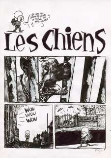 Blutch - Le petit Christian - Les chiens
