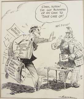 70: Fred Marshall Seattle Post Listed Artist 1941 War B | Hess Fine Auctions