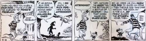 Original Comic Strip Art By Walt Kelly | Pogo  - (1967) | Catawiki