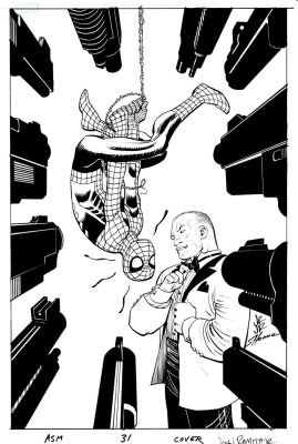 John Romita Jr | JOHN ROMITA JR. 2023 AMAZING SPIDER-MAN #31 COVER | Tri-State Original Art