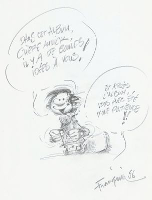 Gaston | Tirage de tête "Gaffe à Lagaffe" n°XXV/XXX,… | AZ auction