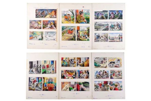 Lot 30A - Original artwork by Andrew Wilson for Lassie Come-Home | Anderson & Garland