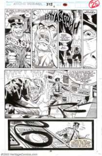 Todd Smith - Original Splash Page Art for Amazing Spider-Man #373, page 25 (Marvel, 1993). Todd Smith pencils and - | Heritage