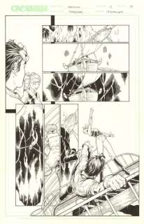 Original Art Page By Steve McNiven And T. Simmons | CrossGen Comics  - Meridian #11  - Page 17  - (2001) | Catawiki