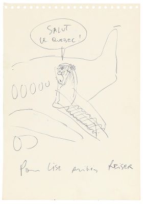 Reiser | Lot 071 - Illustration au stylo bille représentant un… | AZ auction