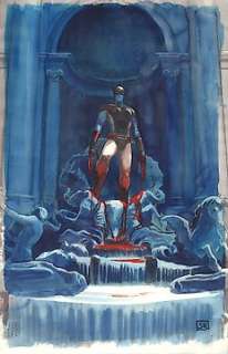 Original Watercolour Cover Page Art By Stephanie Hans | Marvel Comics  - Dark Wolverine #87  - Signed  - (2010) | Catawiki