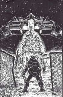 Kevin Eastman | Tmnt: the Armageddon Game 05 Cover Art | Kevin Eastman
