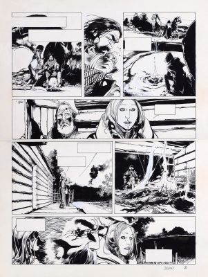 Labiano | Lot 145 - L’Étoile du désert, planche n°20 à l’encre de… | AZ auction