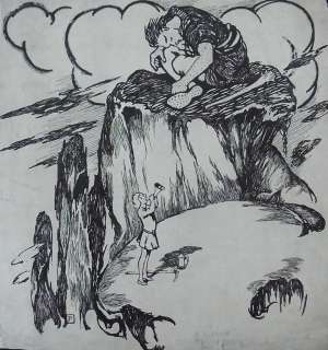 48: Original Howard Pyle Fairy Tale Illustration Major | Hess Fine Auctions