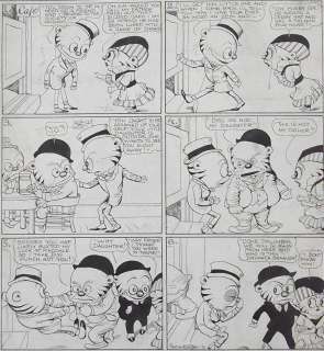 59: Jimmy James Swinnerton Mr. Jack Cat Cartoon Comic S | Hess Fine Auctions