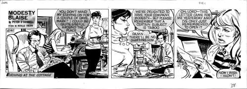 Neville Colvin | Modesty Blaise strip 6141 (1985) | ComicArt.dk