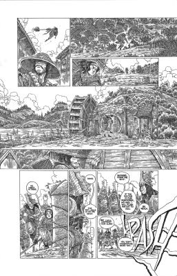 James Stokoe | Orphan and the Five Beasts: Bath of Blood Issue #2, Page 09 | Marley Zarcone / James Stokoe