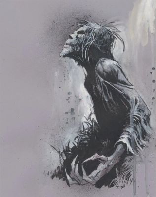 Jason Shawn Alexander | Wrightson Zombie Homage | Jason Shawn Alexander