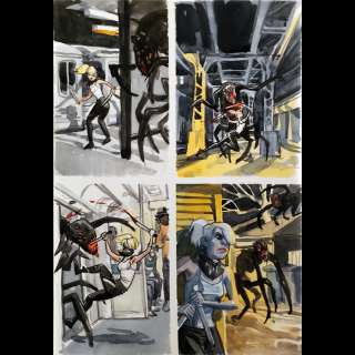 SOMETHING IS KILLING THE CHILDREN #23 cover pre-lims by Jill Thompson | Gallery 30 South