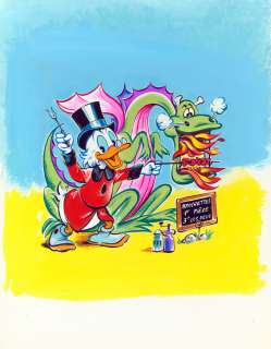 DISNEY  - Picsou et le dragon  - Couverture du journal de Picsou 33 de 1974  - [...] | Vermot et Associés