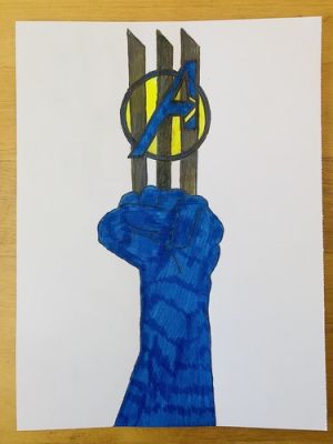 Wolverine Original Illustration By Servando Esquer | eBay US (Buy It Now)