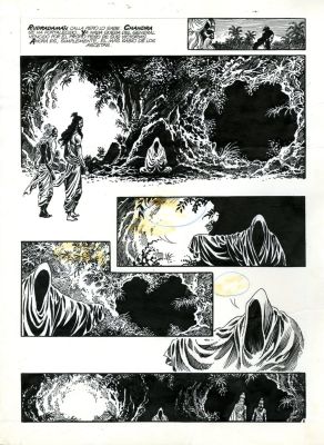 Enrique Alcatena | El Asceta - Las Pruebas Cap.3 p.8 (Record) | Pop Art Collector