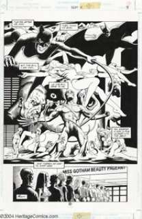 Russ Heath - Original Art for Batman: Legends of the Dark Knight #49, pages 7 and 8 (DC, 1993). Two spectacular - | Heritage