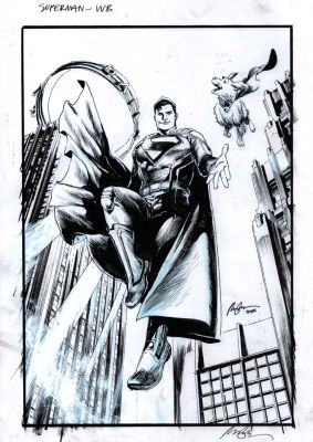 Rafael Albuquerque | Superman and Krypto Superman Day Promotional | Essential Sequential