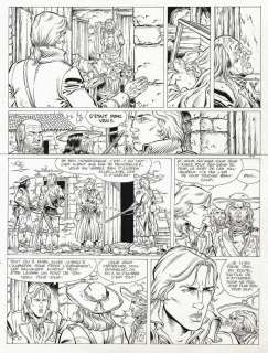 YvesÂ SWOLFS - Planche originale 15 du tome 1 de DAMPIERRE - L‘aube noire -