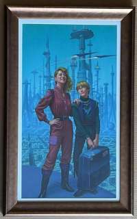 James Warhola. Oil on Wood Panel Illustration | Weiss Auctions