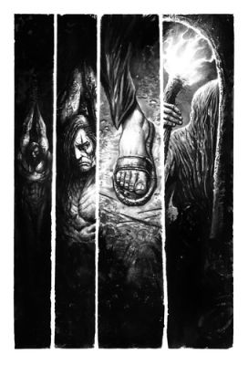 Clint Langley Church of Hell 8p20 Original art 2000AD | eBay US (Buy It Now)