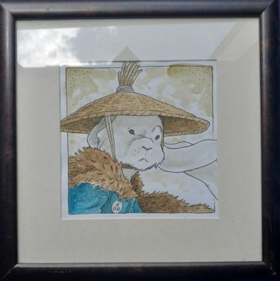 David Petersen original art painting commission Usagi Yojimbo | eBay US (Buy It Now)