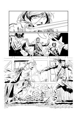 Pablo de Bonis | Red Sonja issue 1, page 20 – ARTIST PROOF | NRisso Art