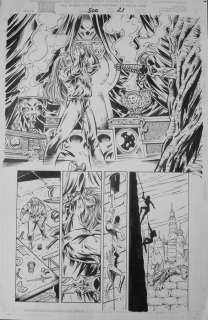 Original Art By Mike Deodato | The Mighty Thor #500  - Page 21 | Catawiki