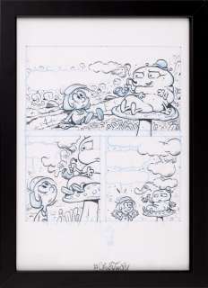 Original comic strip made by artist Alexandru Ciubotariu for illustrating Lewis Carroll’s book, Alice in Wonderland,… | misc / divers