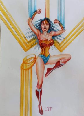 Aleta Vidal | Wonder Woman | NRisso Art