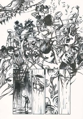 Danijel Zezelj | Starve, issue 10 planche 02 | Galerie Glénat