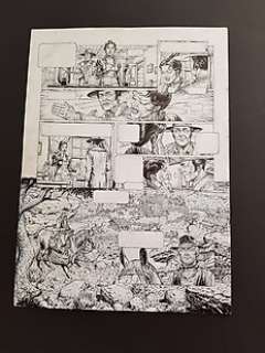 Iko (Ricciardi, Giuseppe) - Planche originale - Durango T.17 - Jessie 