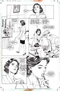 Rodolfo Damaggio - Batman 80 Page Giant #1 P.2 - Annie Criticizes Bruce - 1998
