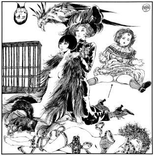 26: GUIDO CREPAX Illustrazione Baba Yaga | Little Nemo