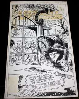 Jon D‘agostino, Stan Goldberg - Life with Archie #198 Cover Art - 1978