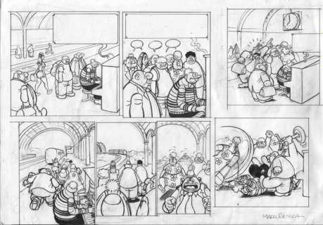 Retera, Mark - Original double strip (published) - Dirkjan | Catawiki